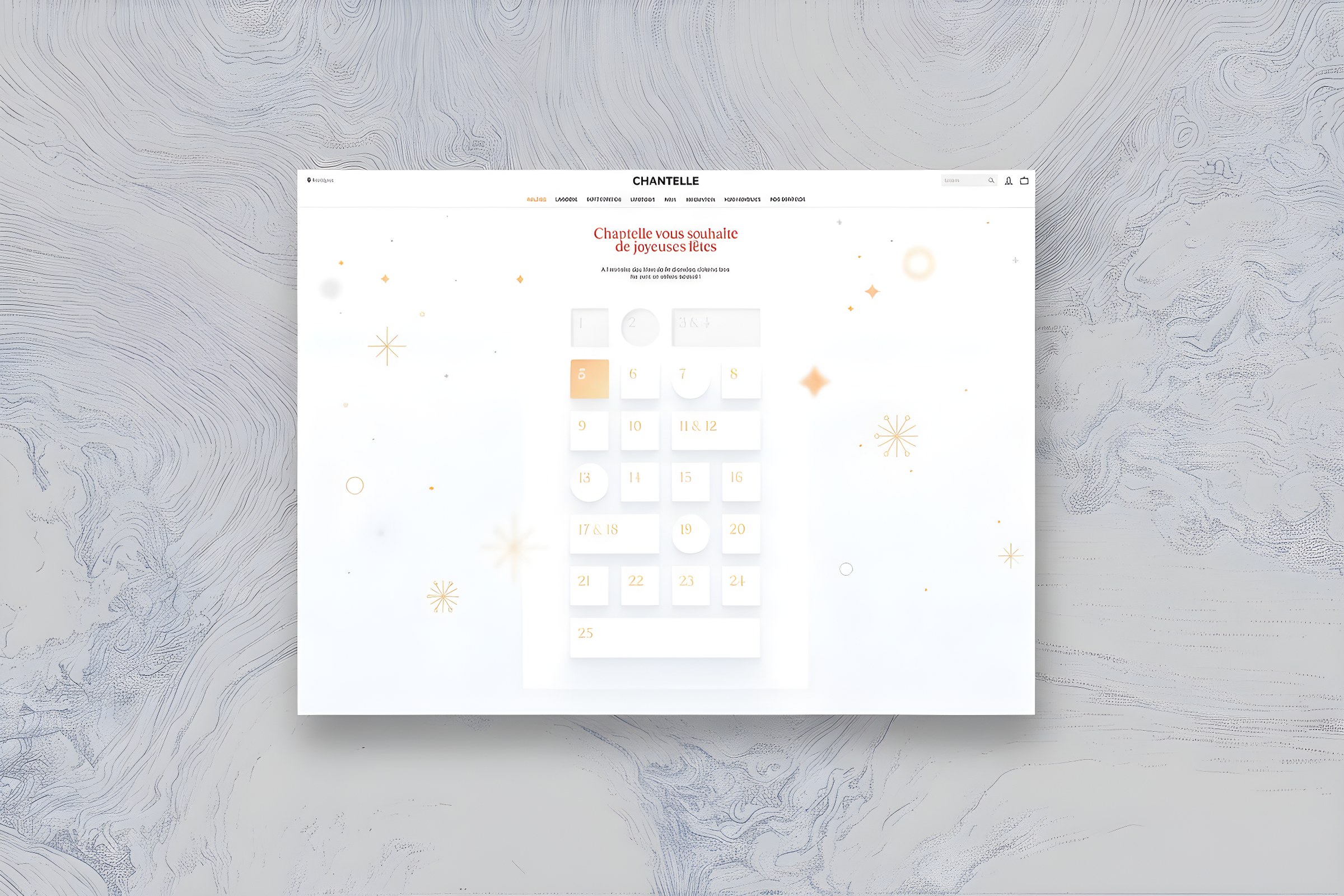 Chantelle — advent calendar event page